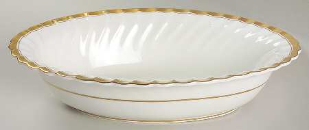 10" Oval Vegetable Bowl