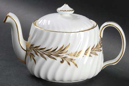 Golden Symphony Individual Teapot & Lid