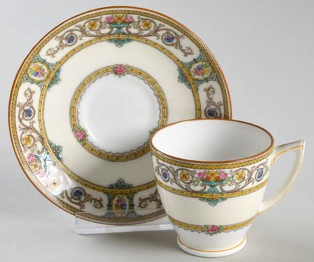 Grasmere Footed Demitasse Cup & Saucer Set