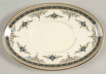 Grasmere Blue Underplate for Gravy Boat