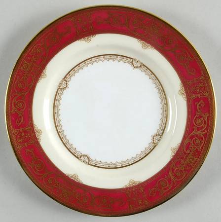 Grasmere Crimson Salad Plate