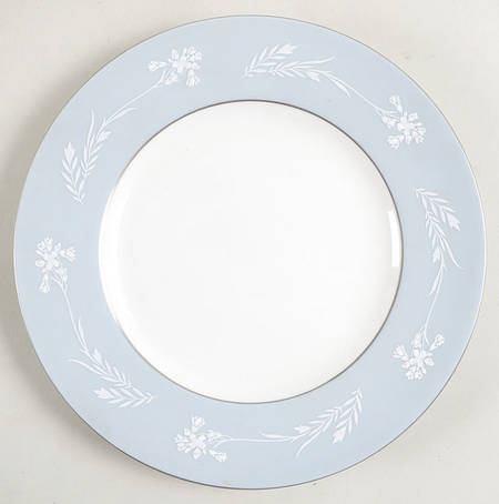 Grey Cameo Salad Plate