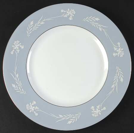 Grey Cameo Dinner Plate