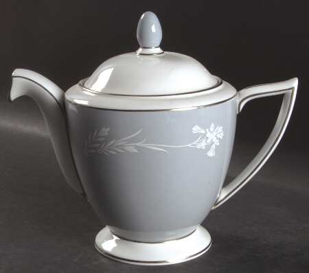 Grey Cameo Small Teapot & Lid