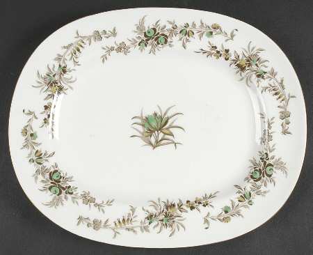 Greenbriar 13" Oval Serving Platter
