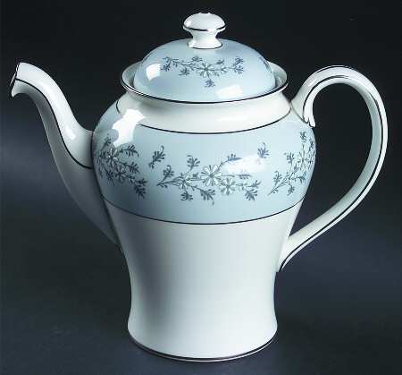 Grey Mist Coffee Pot & Lid