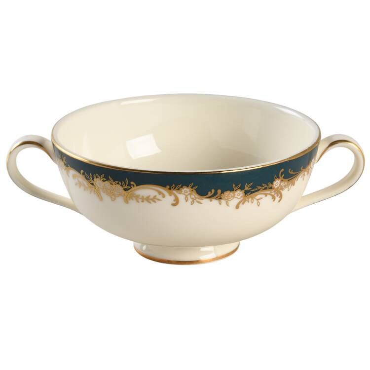 Grosvenor Footed Cream Soup Bowl