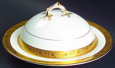 H1325 Round Covered Butter