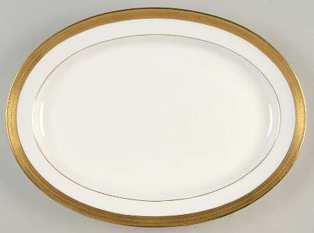 H1935 15" Oval Serving Platter