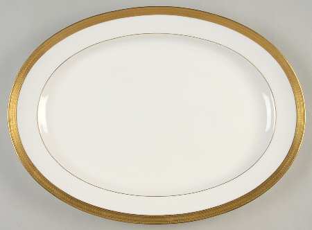 H1935 17" Oval Serving Platter