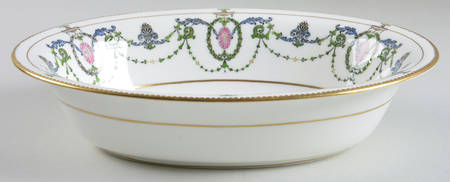 H2581 10" Oval Vegetable Bowl
