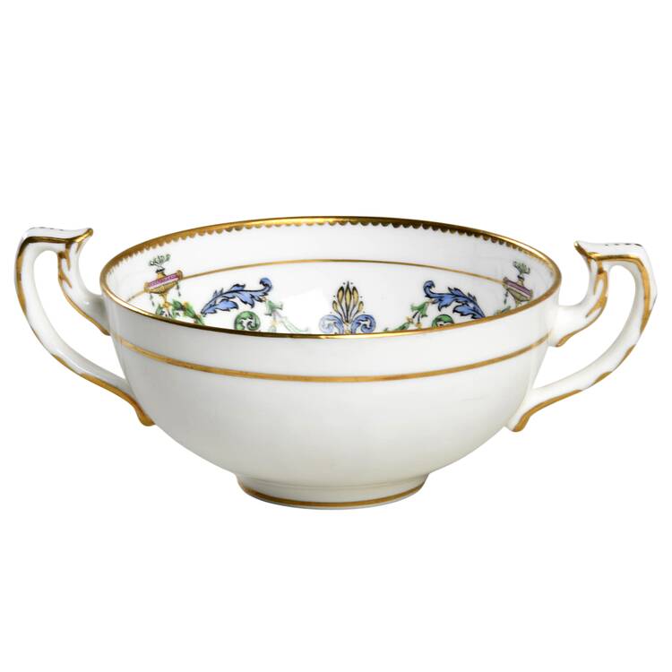 H2581 Flat Cream Soup Bowl