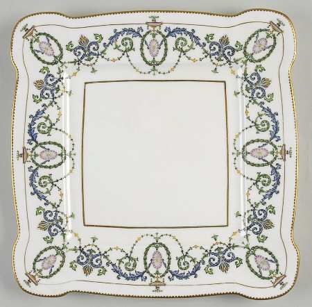 H2581 12" Square Cake Plate