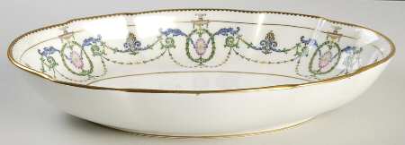 H2581 10" Oval Vegetable Bowl