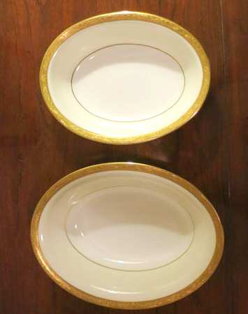 H4549 10" Oval Vegetable Bowl