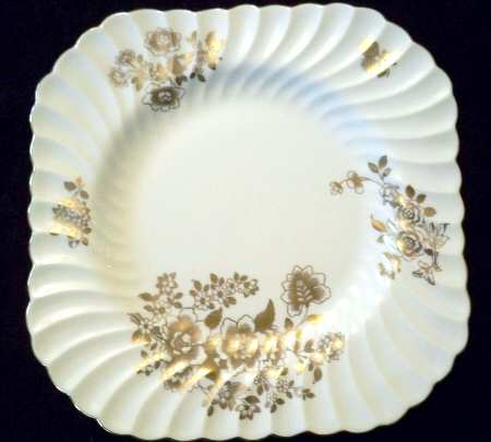 H4863 Square Salad Plate