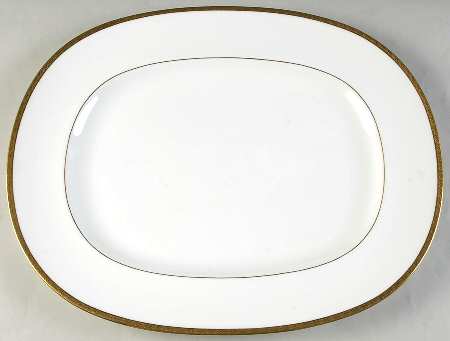 H5130 17" Oval Serving Platter