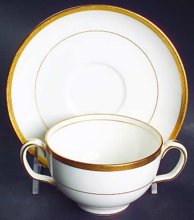 H969 Flat Bouillon Cup & Saucer