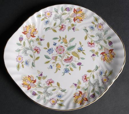 Haddon Hall Handled Cake Plate
