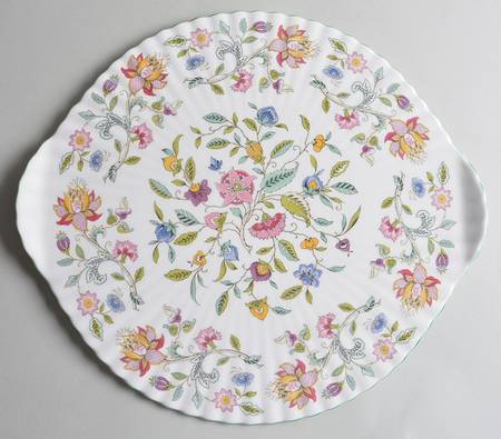 Haddon Hall Large Handled Cake Plate
