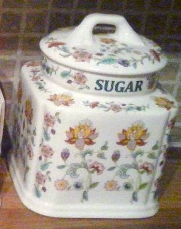 Haddon Hall Sugar Canister & Lid