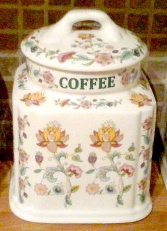 Haddon Hall Coffee Canister & Lid