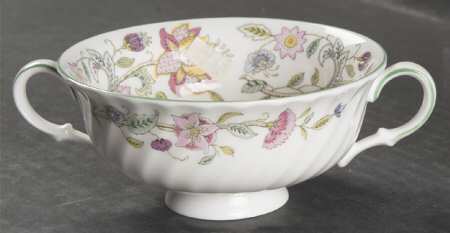 Haddon Hall Footed Cream Soup Bowl