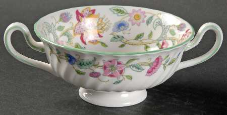 Haddon Hall Footed Cream Soup Bowl