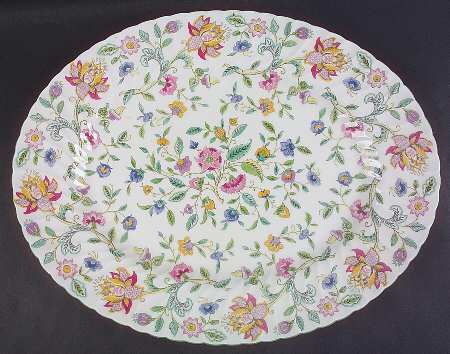 Haddon Hall 17" Oval Serving Platter