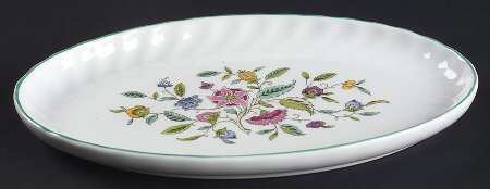 Haddon Hall 8" Oval Tray