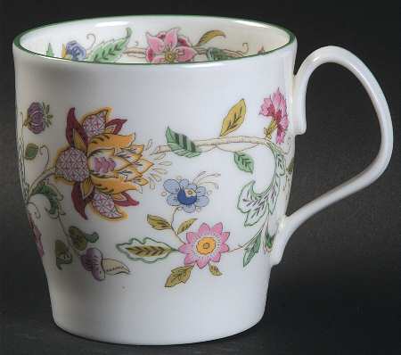 Haddon Hall Mug with 40th Anniversary Backstamp