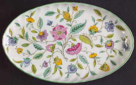 Haddon Hall 8" Oval Tray