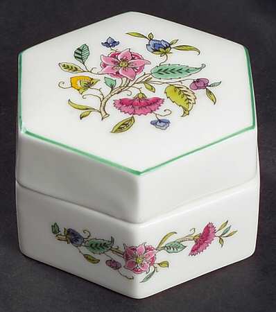 Haddon Hall Hexagonal Box & Lid