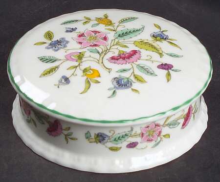Haddon Hall Round Box & Lid
