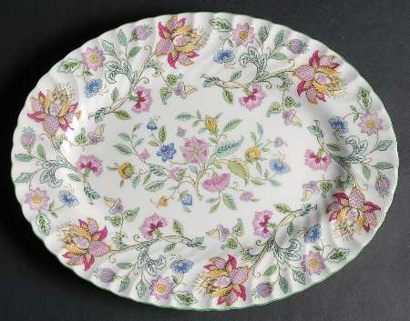 Haddon Hall 12" Oval Serving Platter