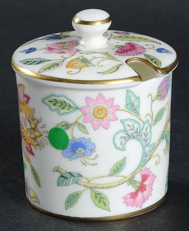 Haddon Hall Mustard Jar & Lid