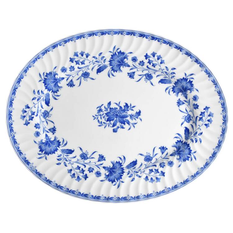 Hardwicke Hall 15" Oval Serving Platter
