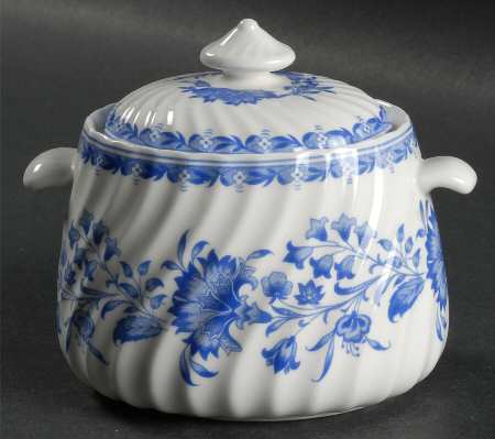 Hardwicke Hall Sugar Bowl & Lid