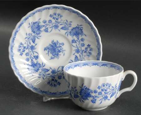 Hardwicke Hall Flat Cup & Saucer Set