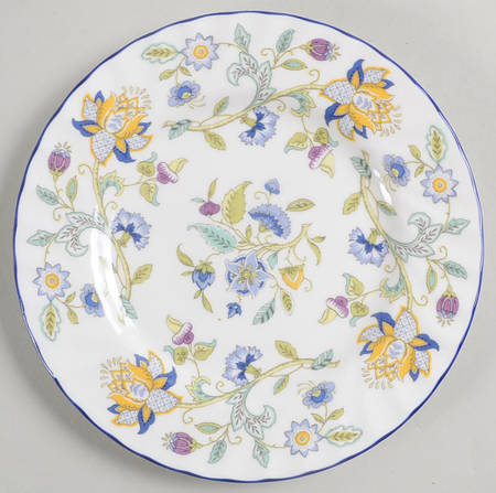 Haddon Hall Blue (Blue Trim) Bread & Butter Plate