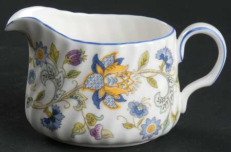 Haddon Hall Blue (Blue Trim) Mini Creamer