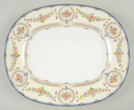 Hampshire Multicolor 15" Oval Serving Platter
