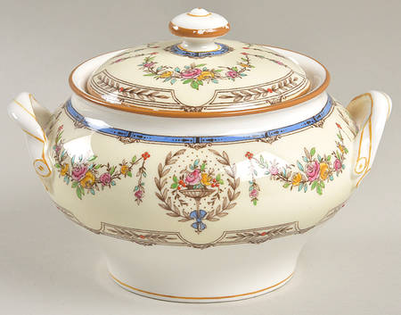 Hampshire Multicolor Sugar Bowl & Lid