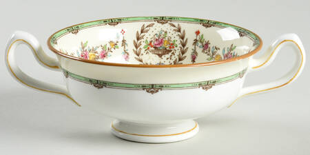 Hampshire Footed Cream Soup Bowl