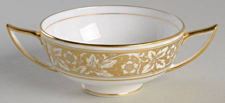 Harmony Footed Cream Soup Bowl