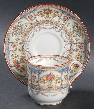 Hazelemere Flat Demitasse Cup & Saucer Set