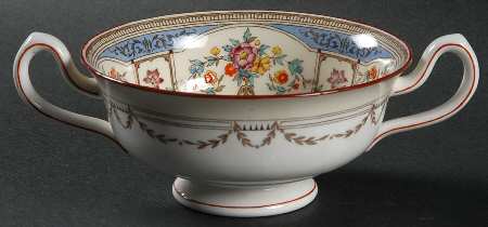Hazelemere Footed Cream Soup Bowl