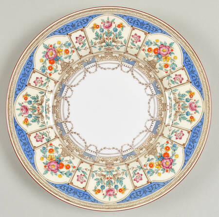 Hazelemere Blue Salad Plate