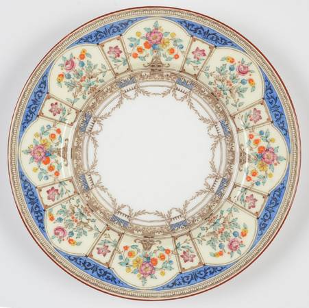 Hazelemere Blue Bread & Butter Plate