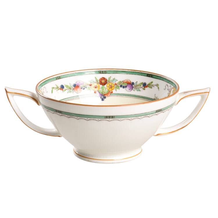 Helena Green Footed Bouillon Cup
